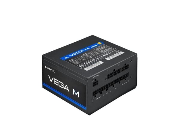 Chieftec Vega M PPG-850-C, 850 W, 100 - 240 V, 50/60 Hz, 20+4 stift ATX, 60 cm, 400 mm