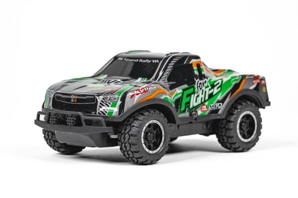 Fight-2 R/C med lys 1:24 2,4GHz, grønn