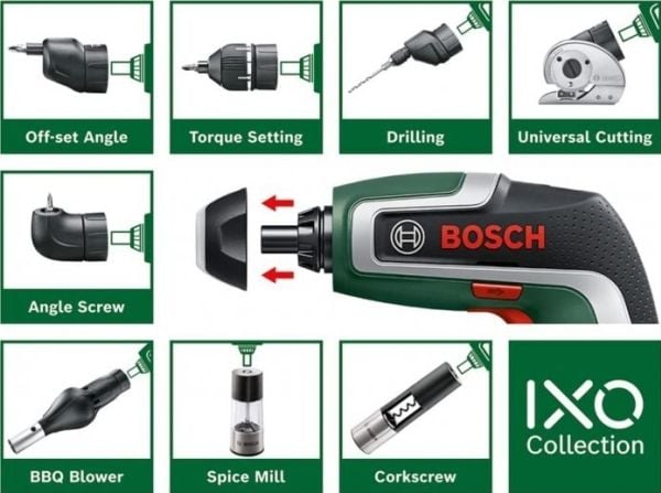Bosch IXO VII Set - Skrutrekker - trådløs - 3.6 V