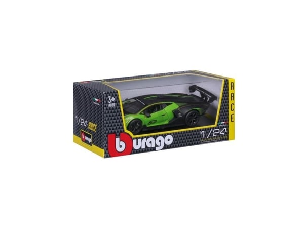 BBURAGO Lamborghini Essenza SCV12, Superbil, Montert på forhånd, 1:24, Lamborghini Essenza SCV12, Alle kjønn, Metall, Plast