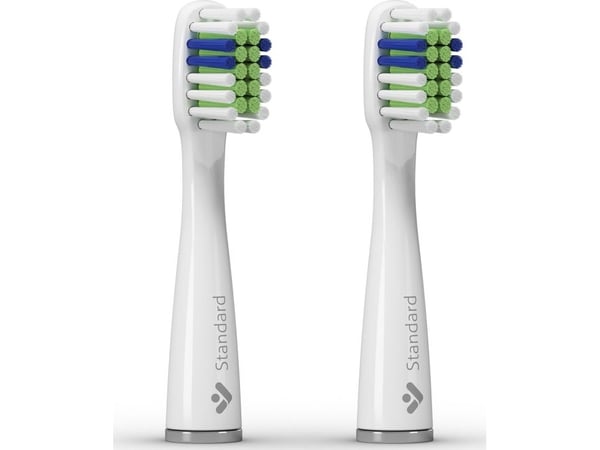 Tannbørste Końcówka TrueLife TrueLife SonicBrush Slim-serie hoder Standard hvit 2-pk