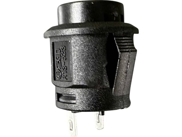 TRU COMPONENTS 1587752 TC-R13-523A-05RT Painonappi 250 V/AC 1,5 A 1 x Off/(On) Painonappi 1 kpl 1 kpl
