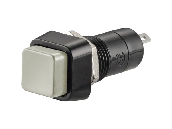 TRU COMPONENTS 1587697 TC-R13-23A-05WS Painonappi 250 V/AC 1,5 A 1 x Off/(On) Painonappi 1 kpl 1 kpl