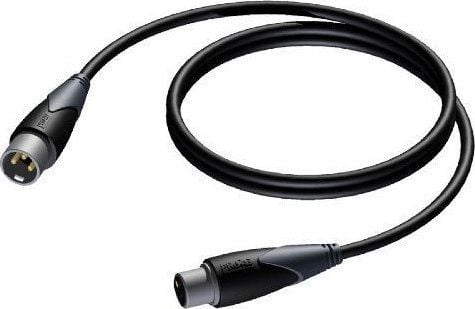 Kabel Procab XLR - XLR 3 m svart (1KPCL153) Kabel Procab XLR - XLR 3 m svart (1KPCL153)