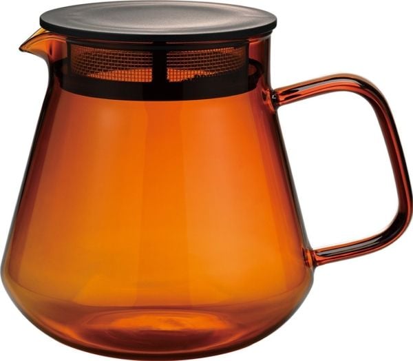 Hario Colors Tea & Coffee Server med filter bärnsten 600 ml