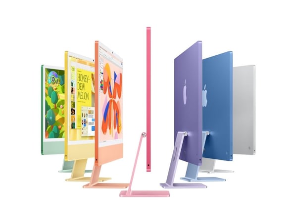 Apple iMac , 59,7 cm (23.5"), 4.5K Ultra HD, Apple M, 16 GB, 256 GB, macOS Sequoia