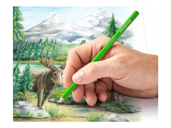 STAEDTLER 146C - Fargeblyant - soft - assorterte lyse farger (en pakke 48)