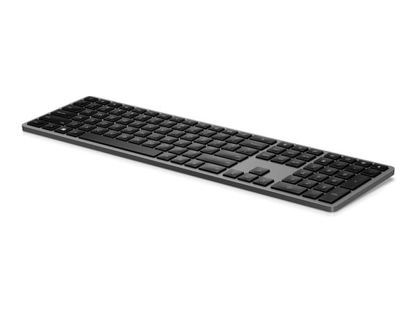 HP Dual Mode 975 - Tastatur - bakbelysning - trådløs - Bluetooth - Dansk
