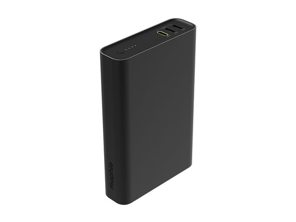 mophie powerstation pro - Strømbank - 20000 mAh - 30 watt - PD - 3 utgangskontakter (USB-C) - svart
