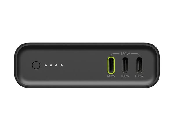 mophie powerstation ultra - Strømbank - 25000 mAh - 140 watt - PD - 3 utgangskontakter (USB-C) - svart