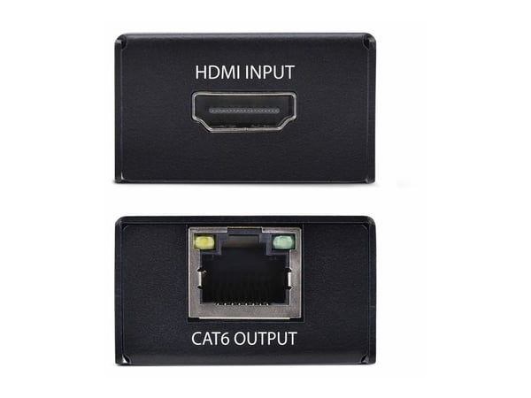 Startech HDMI Extender Over CAT5e/6 Kit, 4K 60Hz, Up to 200ft (60m) - Video/lyd-forlenger - HDMI - over CAT 5/5e/6 - opp til 60 km