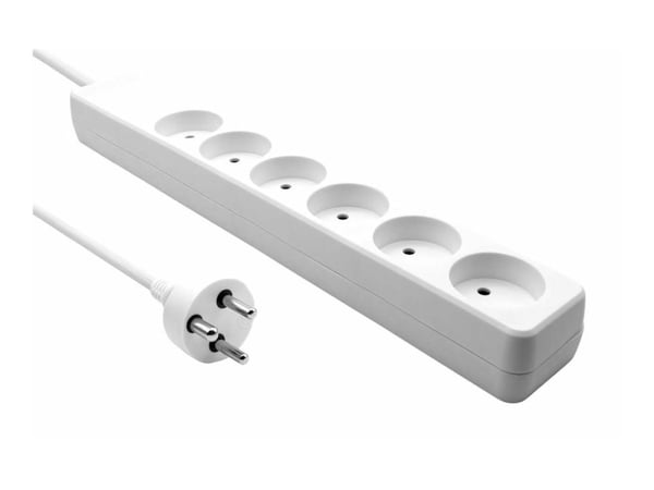 Microconnect MC-GRU0607DKW, 7 m, Indoor, Type K, Type K, Straight, White