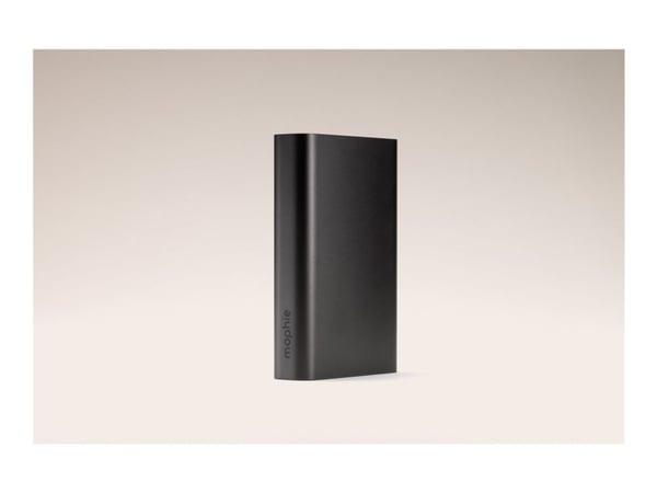 mophie powerstation pro - Strømbank - 20000 mAh - 30 watt - PD - 3 utgangskontakter (USB-C) - svart