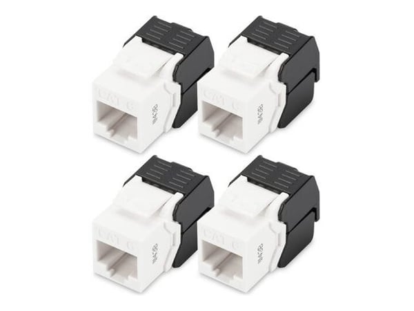 DIGITUS - Modulinnlegg - CAT 6 - UTP - RJ-45 (en pakke 4)