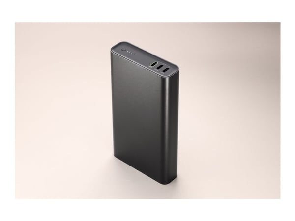 mophie powerstation ultra - Strømbank - 25000 mAh - 140 watt - PD - 3 utgangskontakter (USB-C) - svart