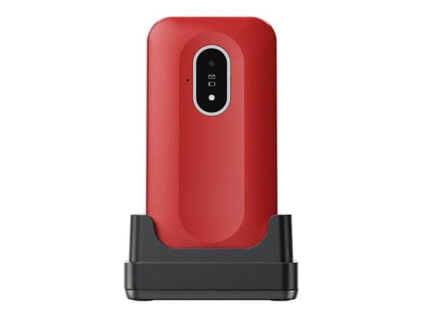 Doro Leva L20, Simpukka, Yksittäinen SIM, 7,11 cm (2.8"), 2 MP, 1150 mAh, Punainen, Valkoinen