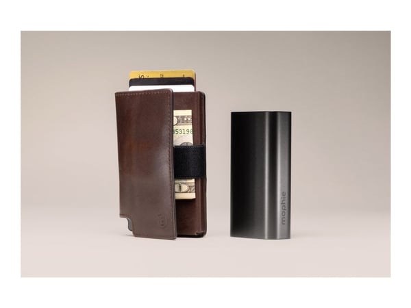 mophie powerstation - Strømbank - 10000 mAh - 30 watt - PD - 2 utgangskontakter (USB-C) - svart