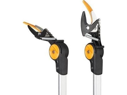 FISKARS Teleskopisk lopper med såg UPX86