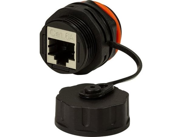 LOGON NETWORKING TWPGLAND83, RJ-45, RJ-45, Svart