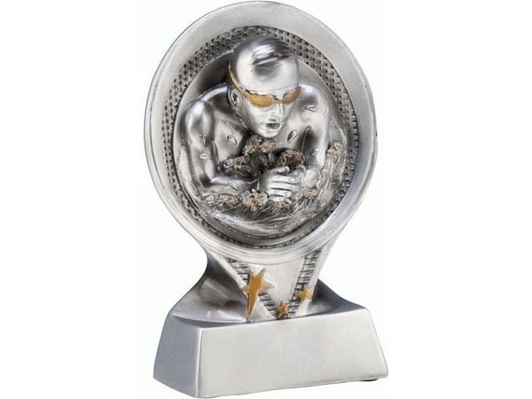 Tryumf støpt figur svømming RS402
