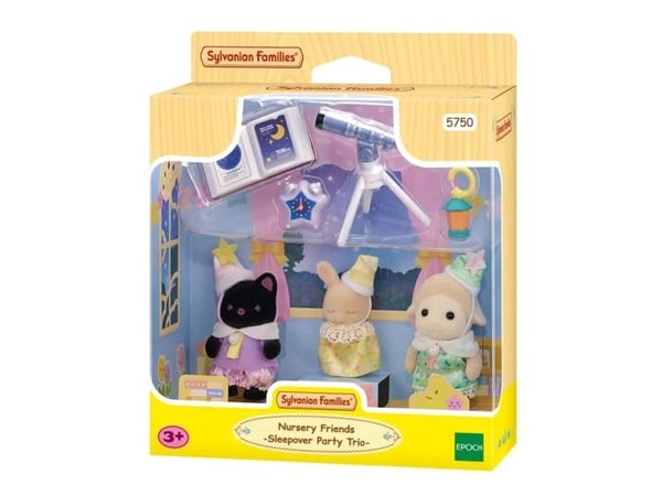Sylvanian Families Sleepover Party Trio