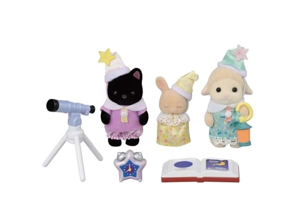 Sylvanian Families Sleepover Party Trio