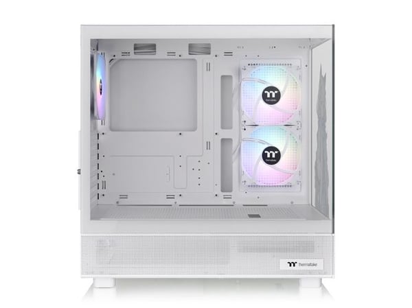 Thermaltake View 270 - SP Edition - mid tower - utvidet ATX (E-ATX) - sidepanel med vindu (herdet glass) - ingen strømforsyning (PS/2) - snø - USB/lyd