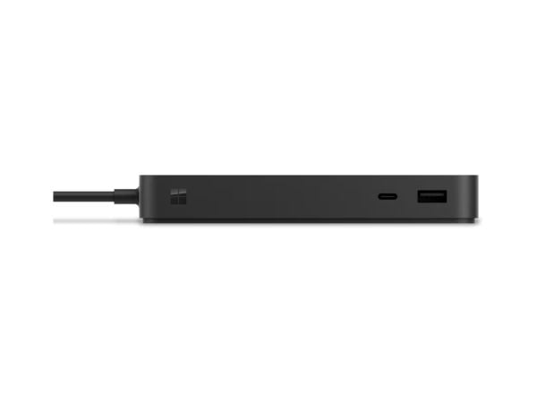 Microsoft Surface Thunderbolt 4 Dock, Thunderbolt 4, 3.5mm, RJ-45, Thunderbolt 4, USB 3.2 Gen 2 (3.1 Gen 2) Type-A, USB Type-C, Kensington, musta, ...
