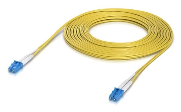 Ubiquiti UniFi - Koblingskabel - LC/UPC-enkeltmodus (hann) til LC/UPC-enkeltmodus (hann) - 10 m - 2 mm - fiberoptisk - dupleks - OS2 - halogenfri, ...