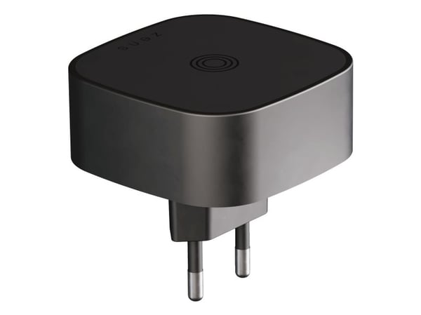 ZENS - Trådløst ladestativ / strømadapter - 18 watt (USB-C) - svart