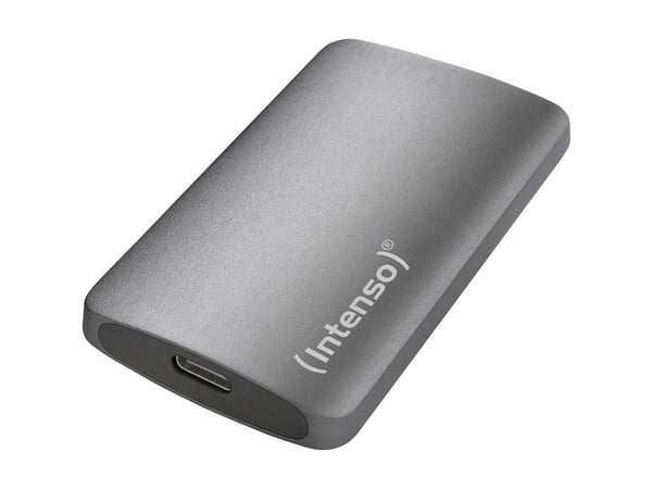 Intenso TX800 - SSD - 1 TB - ekstern (bærbar) - USB 3.2 Gen 2x2 (USB-C kontakt) - antrasitt