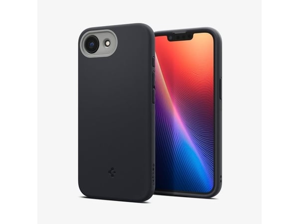 Spigen Nano Pop (MagFit), Etui, Apple, iPhone 16e, 15,5 cm (6.1"), Svart