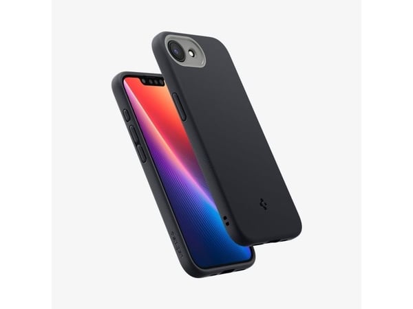 Spigen Nano Pop (MagFit), Etui, Apple, iPhone 16e, 15,5 cm (6.1"), Svart
