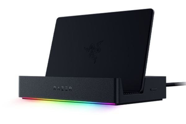 Razer Handheld Dock Chroma - Dokkingstasjon - for bærbar, gaming handheld - USB-C - HDMI - 1GbE