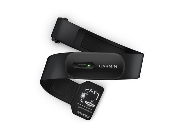 Garmin HRM 200, Bryst, Bluetooth/ANT+, Sort, 72 - 106 cm, CR2032, 8765 t