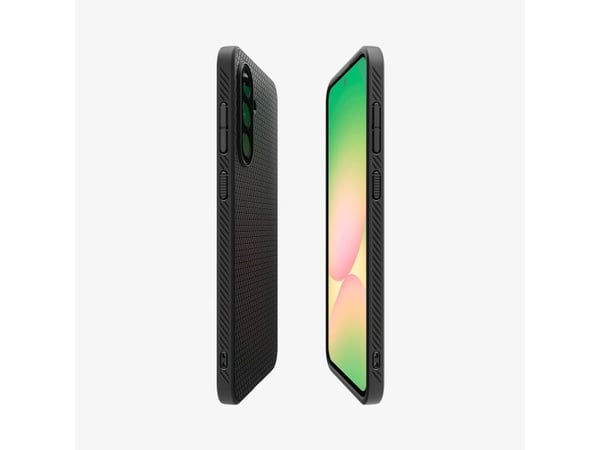Spigen Liquid Air, Etui, Samsung, Galaxy A56 5G, 17 cm (6.7"), Sort