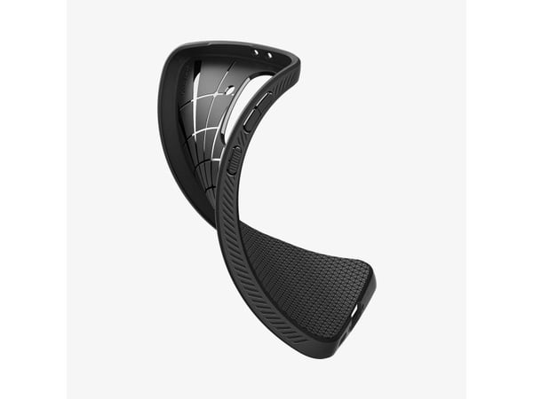 Spigen Liquid Air - bakdeksel til mobiltelefon - termoplastisk polyuretan (TPU) - matt svart - for Samsung Galaxy A36