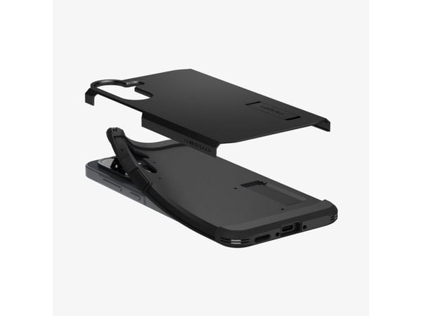 Spigen Tough Armor, Deksel, Samsung, Galaxy A36 5G, 17 cm (6,7"), Sort
