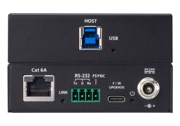 ATEN UCE33100 - Fjern- og lokal enhet - USB-utvider - USB 3.2 Gen 1 - over CAT 6a - 4 porter - opp til 100 m