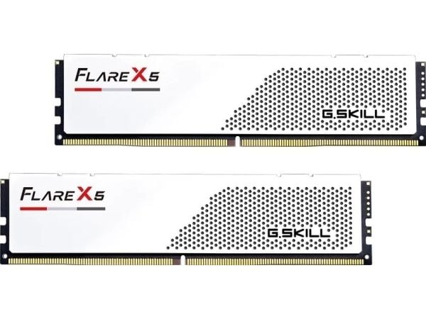 G.Skill Flare X5 - DDR5 - sett - 32 GB: 2 x 16 GB - DIMM 288-pin lav profil - 6000 MT/s / PC5-48000 - CL28 - 1.4 V - ikke-bufret - ikke-ECC - matt ...