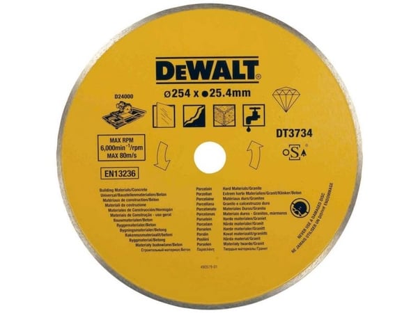 DEWALT DT3734-XJ Timanttinen leikkuukiekko 1 kpl