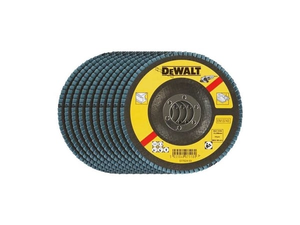 DeWALT DT3256-QZ, Hiomalaikka, metalli, harmaa, pyöreä, 11,5 cm, 10 kpl