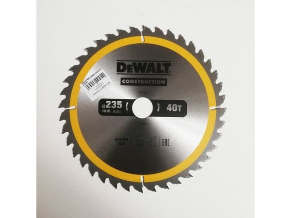 Dewalt pyörösaha 235x30mmx40z - DT1955-QZ - DT1955-QZ