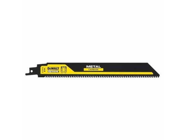 metallinen bajonettiterä, 8 hammasta/tuuma, 152 mm XR-sarjan Extreme Metal Carbide, DeWalt [DT20436-QZ]