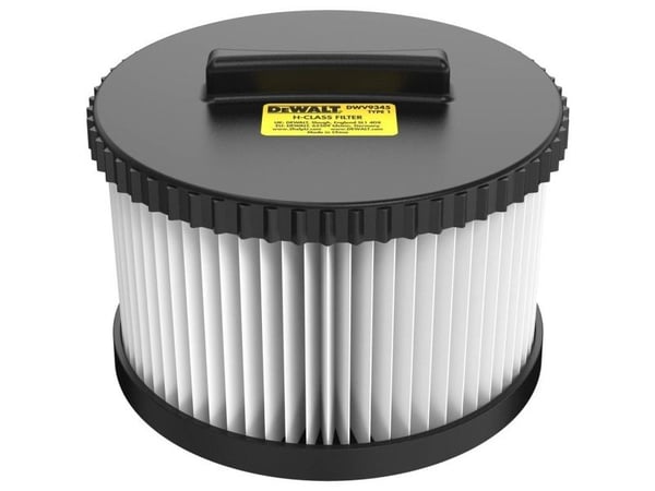 DeWALT DWV9345-XJ, Filter, Svart, Vit, DeWALT DWV905H