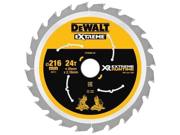 DeWALT DT99568-QZ, Trä, 21,6 cm, 3 cm, 1,6 mm, 2,16 mm, Makita