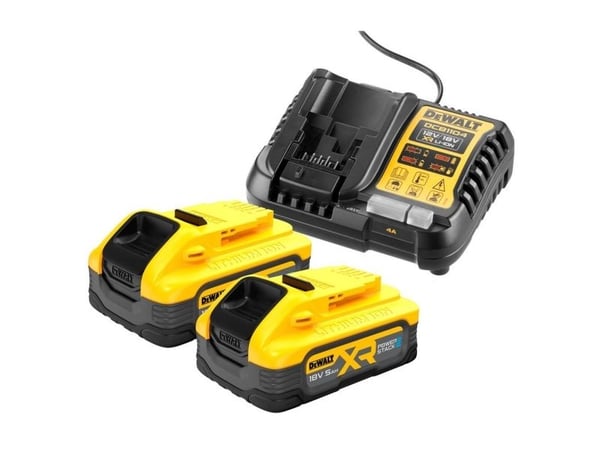 DEWALT Įkroviklis DCB1104 +2x5,0Ah POWERSTACK DCB1104H2