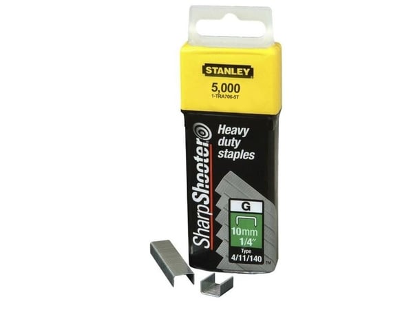 Stanley 1-TRA706-5T, Stiftepakker, 1 cm, Stål, Stål, 5000 stk