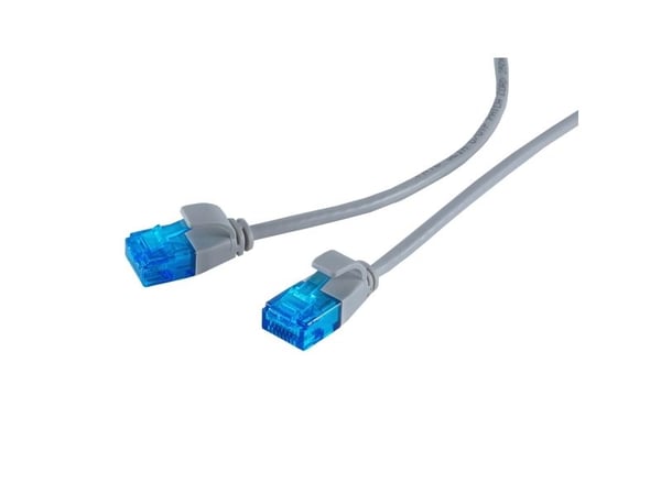 S/CONN 08-22036, 2 m, Cat6, U/UTP (UTP), RJ-45, RJ-45, Hvit