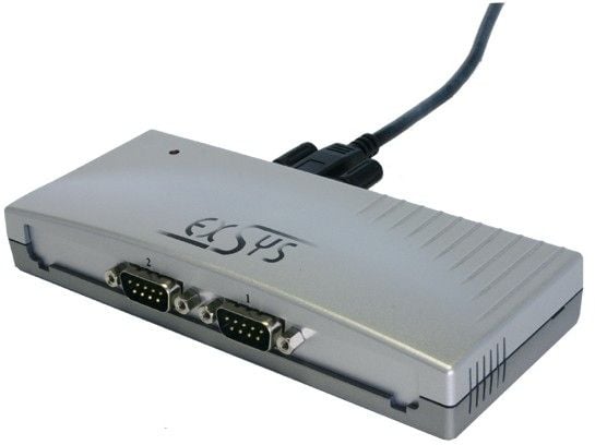 EXSYS USB 2.0 till 2S Seriella RS-232-portar, PCI, Grå, CE, FC, ROHS, FTDI, TxD, RxD, RTS, CTS, DTR, DSR, DCD, GND, 0 - 55 °C